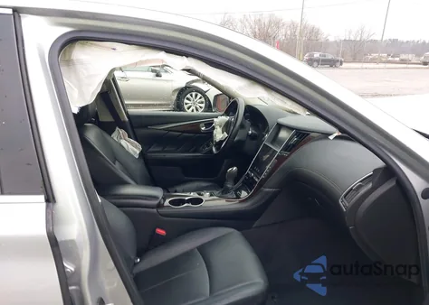 2018 Infiniti Q50 3.0T Luxe from USA, damaged, VIN JN1EV7AR7JM437763